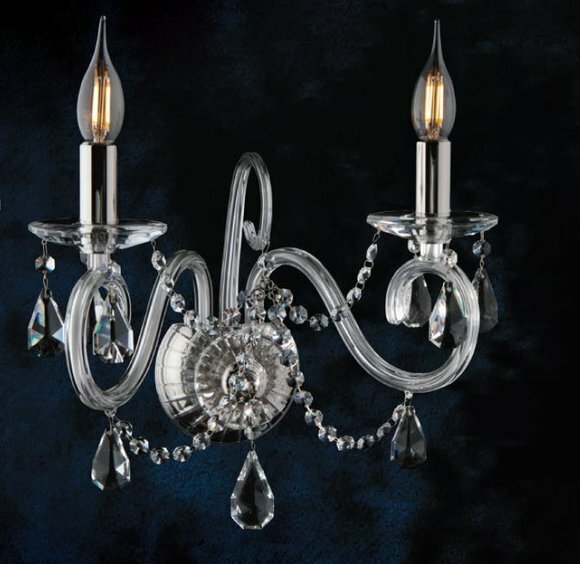 Elite Bohemia Wandleuchte Lüsterstil Wandlampe Lampenwelt Wandkronleuchter Elite Bohemia Wandleuchte Lüsterstil Wandlampe Lampenwelt Wandkronleuchter von JV Möbel