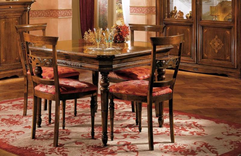 Ess Stuhl Zimmer Set Sitz Garnitur 4x Stühle Modern Polster Lehn Design Neu Holz von JV Möbel