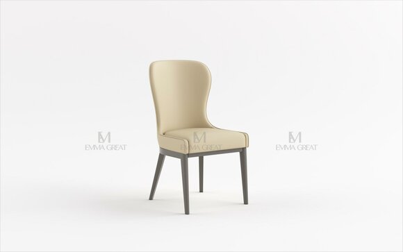 Ess Zimmer 1x Stuhl Echt Stühle Sitz Polster Lehn Designer Leder Sessel Modern Ess Zimmer 1x Stuhl Echt Stühle Sitz Polster Lehn Designer Leder Sessel Modern von JV Möbel