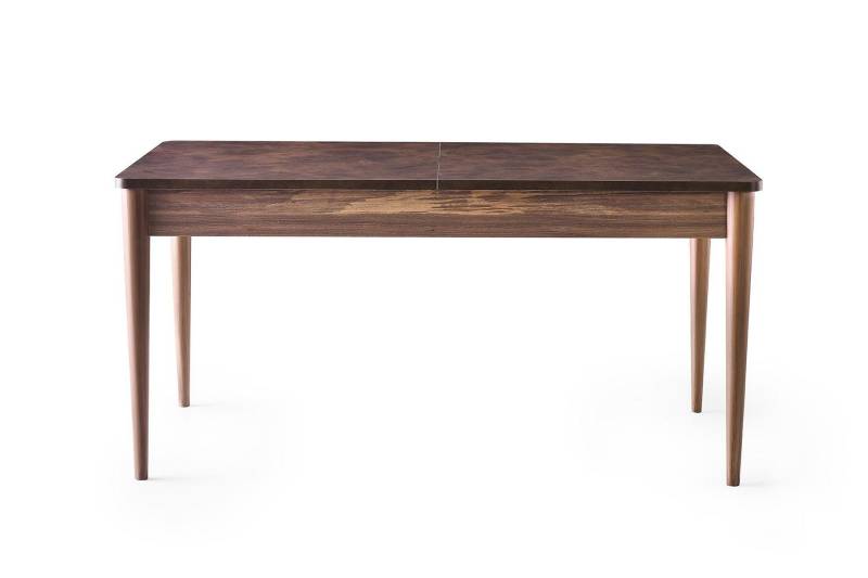 Esstisch Esszimmertisch Holztisch Tisch Esszimmer Braun Ausziehbar von JV Möbel