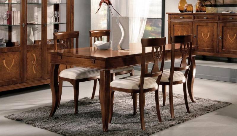 Esstisch Holz Imitat Esstische Esszimmer Tische Tisch Design Holz Luxus Möbel von JV Möbel
