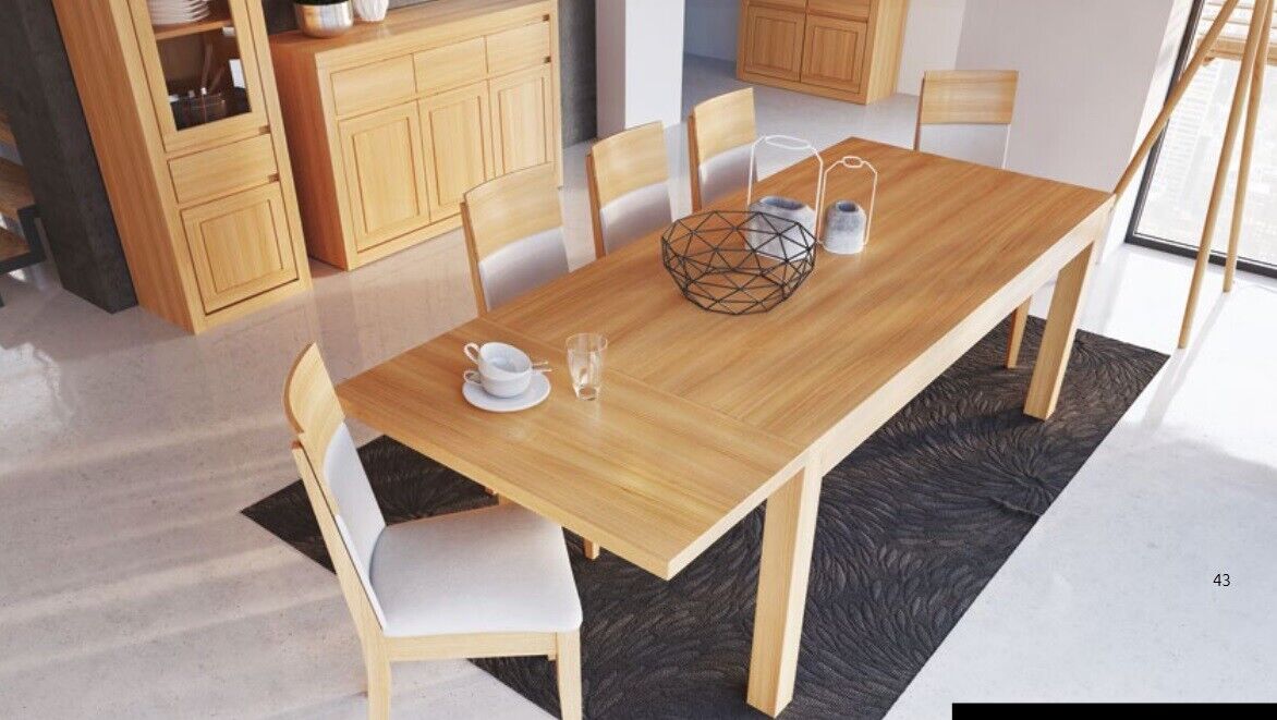 Esstisch Holz Tische Wohn Ess Zimmer Tisch Massivholz 120x90cm Esstische Massiv Esstisch Holz Tische Wohn Ess Zimmer Tisch Massivholz 120x90cm Esstische Massiv von JV Möbel