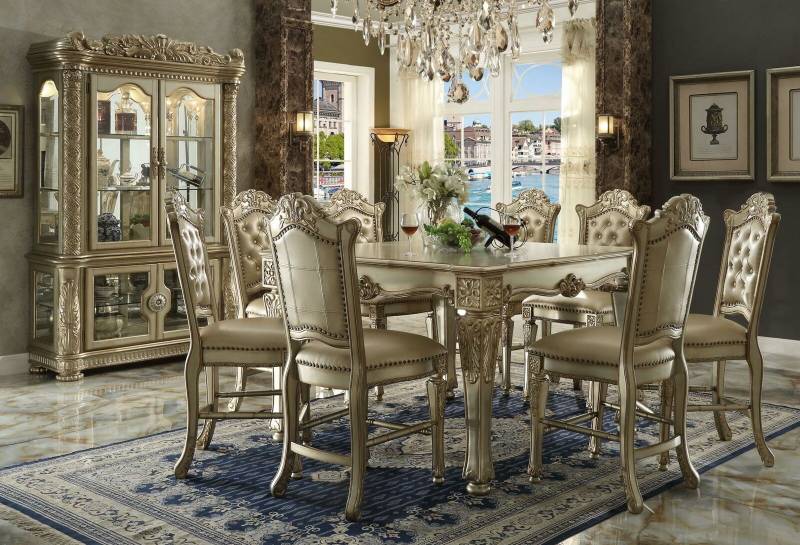 Esstisch Tisch Gruppe Esszimmer Wohnzimmer Garnitur Holz Design Tische von JV Möbel