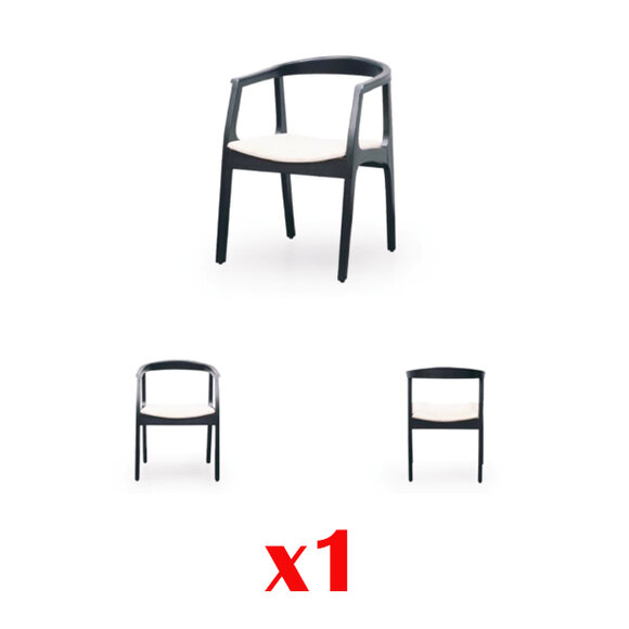 Esszimmer Holz Möbel Stühle Luxus Design Polster Stuhl Lehn Sitz Büro von JV Möbel