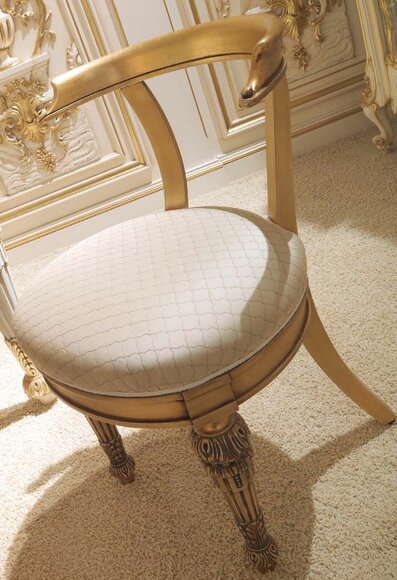 Esszimmer Lehnstuhl Barock neu Polsterstuhl Luxus Sessel Stuhl Stühle Wohnzimmer von JV Möbel