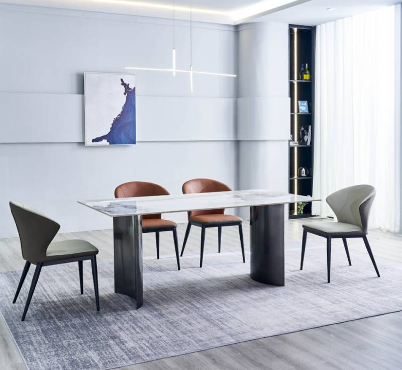 Esszimmer Möbel Moderner Esstisch 6x Polsterstühle Designer Essgruppe Esszimmer Möbel Moderner Esstisch 6x Polsterstühle Designer Essgruppe von JV Möbel