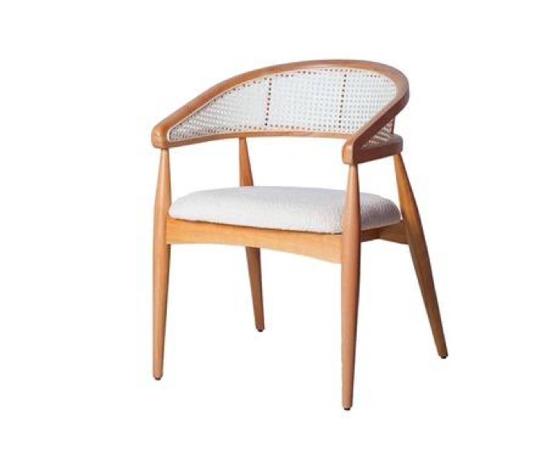 Esszimmer Polsterstuhl Moderne Design Textil Stuhl Schwarz Luxus Möbel Braun von JV Möbel