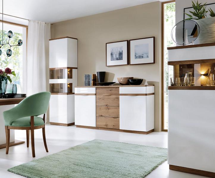 Esszimmer Set Sideboard Komplett Vitrine Luxuriöses Designer Einrichtung Esszimmer Set Sideboard Komplett Vitrine Luxuriöses Designer Einrichtung von JV Möbel