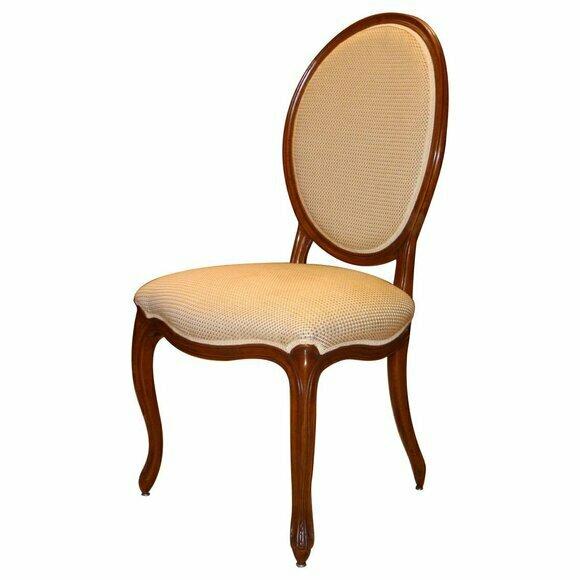 Esszimmer Stuhl braun Luxus klassischer Holzstuhl Stühle Italienische Möbel Neu von JV Moebel