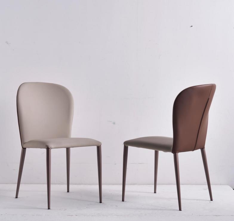 Esszimmermöbel Designer Beiger Stuhl Moderne Holz Möbel Neue Lehnstühle von JV Möbel