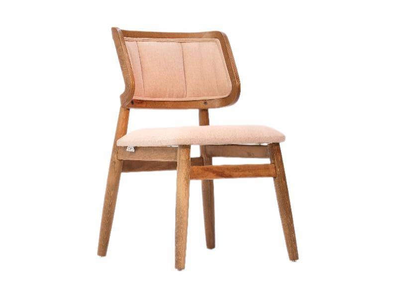 Esszimmerstuhl Holzstuhl Stuhl Küchenstuhl Lehnstuhl Braun Holz Braun von JV Möbel