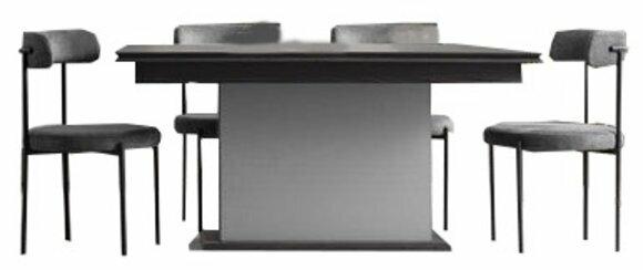 Esszimmerstuhl Set 5tlg. Esszimmer Set Esstisch 4 Stühle Luxuriös neu von JV Moebel