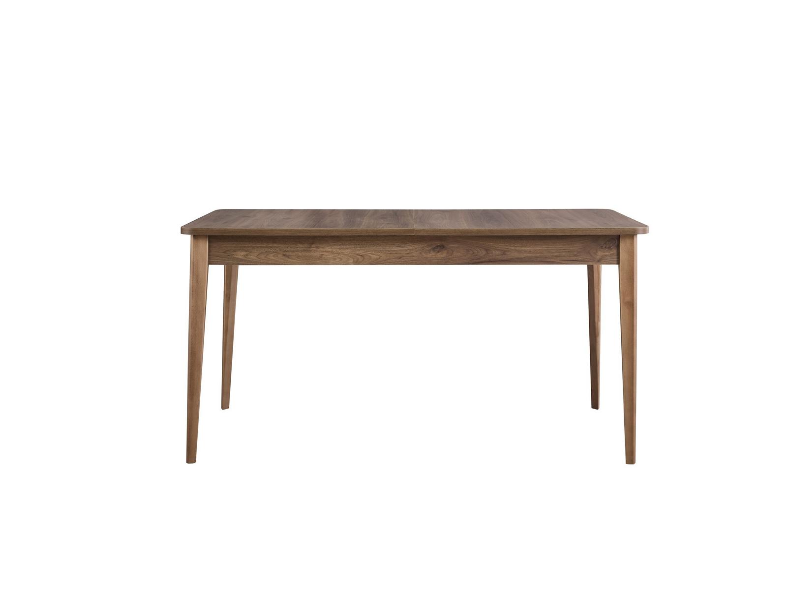 Esszimmertisch Esstisch Tisch Holz Braun Ausziehbar 160 cm Esszimmer Esszimmertisch Esstisch Tisch Holz Braun Ausziehbar 160 cm Esszimmer von JV Möbel