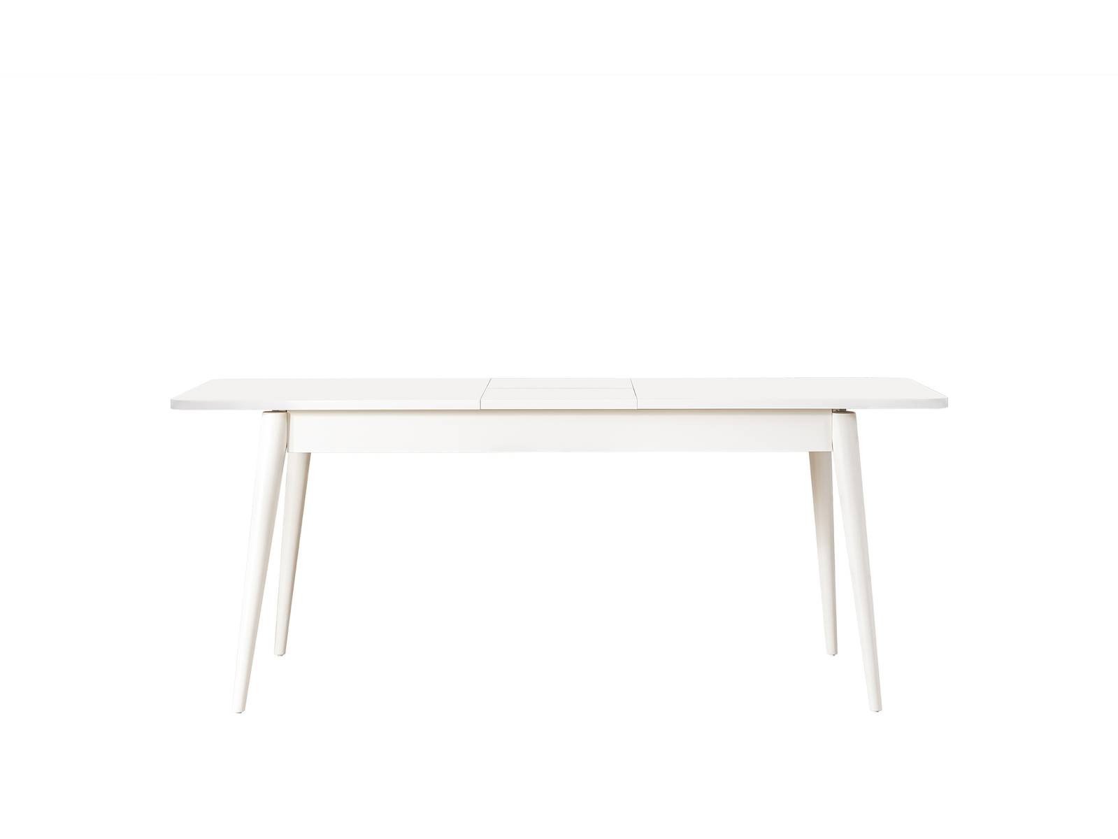 Esszimmertisch Esstisch Tisch Weiß Esszimmer Holz Ausziehbar Modern Esszimmertisch Esstisch Tisch Weiß Esszimmer Holz Ausziehbar Modern von JV Möbel
