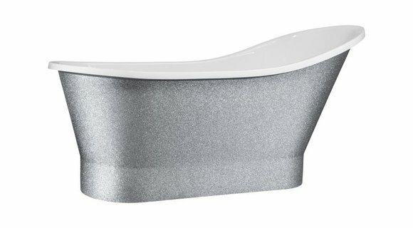 Exclusive Badewanne Silber Bade Wannen freistehende Acrylwanne Design Wanne Bad Exclusive Badewanne Silber Bade Wannen freistehende Acrylwanne Design Wanne Bad von JV Möbel