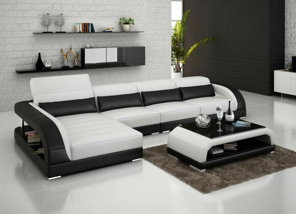 Exclusive Wohnzimmer Couch Poster Garnitur L Form Couchen Sofa Exclusive Wohnzimmer Couch Poster Garnitur L Form Couchen Sofa von JV Möbel
