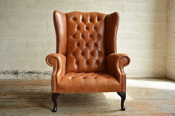 Exklusiver 1 Sitzer Sofa Relax Chesterfield Sofas Couchen Polster Textil Sessel von JV Möbel