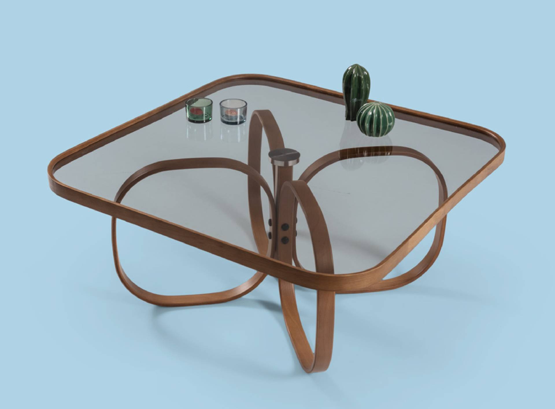 Exklusiver Glastisch Quadratischer Wohnzimmer Couchtisch Holztisch Neu Exklusiver Glastisch Quadratischer Wohnzimmer Couchtisch Holztisch Neu von JV Möbel