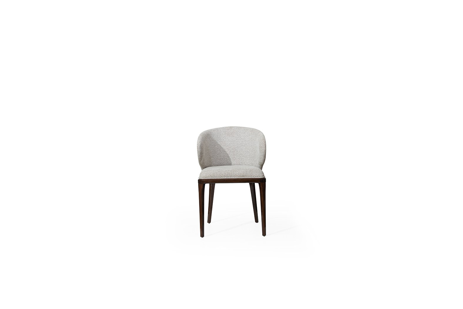 Exklusiver Grauer Stuhl Esszimmer Moderne Stühle Designer Polsterstuhl von JV Möbel