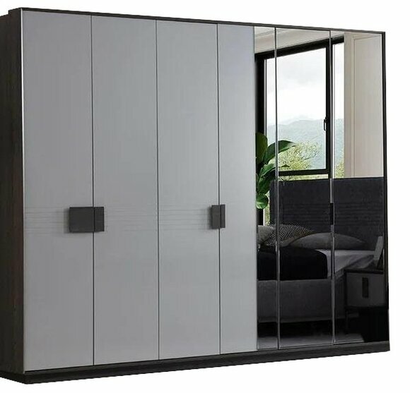 Exklusiver Kleiderschrank Moderne Schlafzimmer Schränke Holz Möbel Neu Exklusiver Kleiderschrank Moderne Schlafzimmer Schränke Holz Möbel Neu von JV Moebel