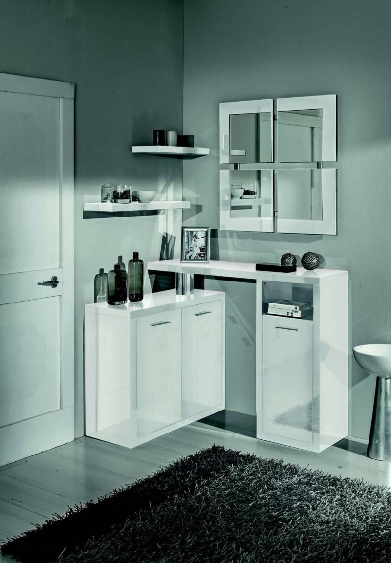 Flur Garderobe Konsole Kommoden Tisch Eingang Konsolen Tische Wand von JV Möbel