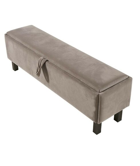 Fußhocker Bank Truhe mit Fach Schlafzimmer Bänke gepolsterte Sitzbank Möbel Neu von JV Möbel