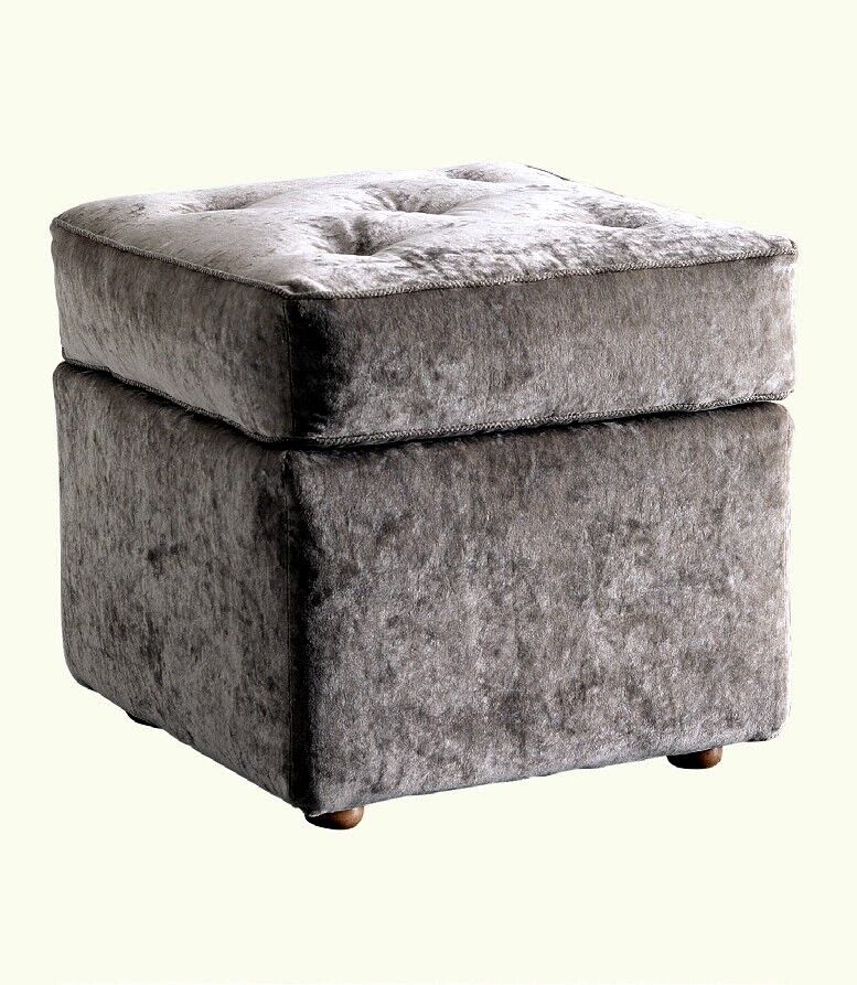 Fußhocker Ottomane Möbelhocker Ottoman Hocker Sofa Pouf Polster Beistellhocker von JV Möbel