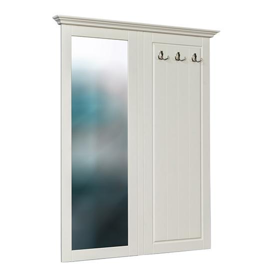 Garderobenständer Holz Kleiderständer Garderobe Aufhänger Schuhschrank 2tlg. Set von JV Möbel