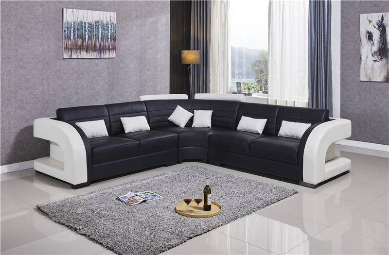 Garnitur Wohnlandschaft L-Form Neu Designer Sofa Couch Ecksofa + Hocker Polster von JV Moebel