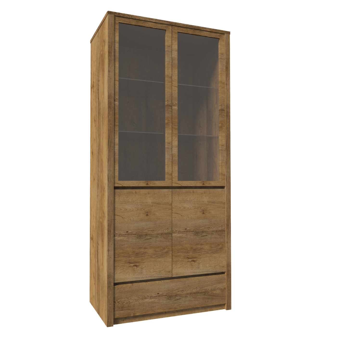 Glasvitrine Glasschrank Schränke Schrank Holz Möbel Neu Vitrinen Holzschrank Neu von JV Möbel