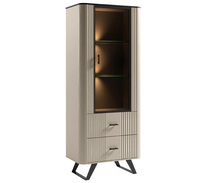 Glasvitrine Vitrine Vitrinenschrank Glasschrank Glasdisplay Regalvitrine Schrank von JV Möbel