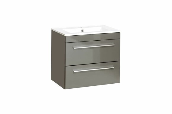 Graue Becken Waschtisch Unterschrank Hochwertige Waschbecken von JV Möbel