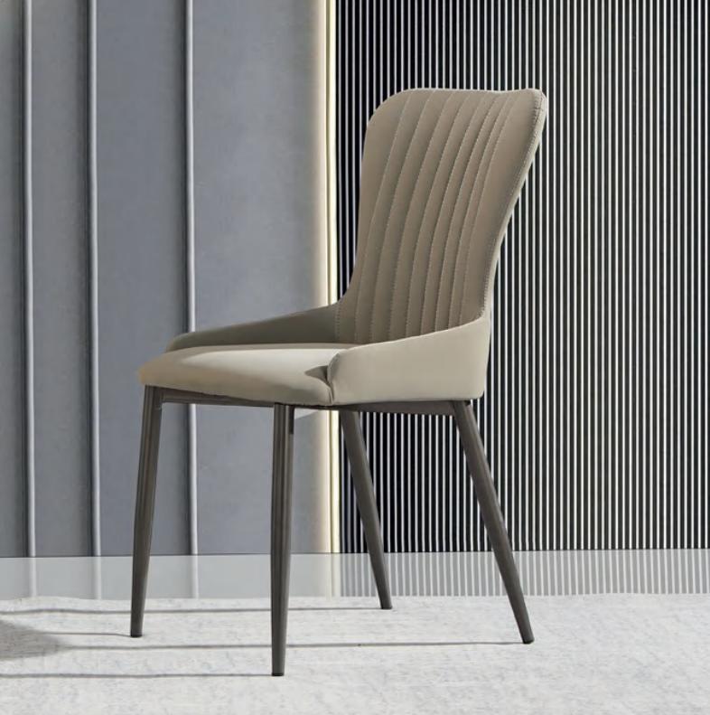 Grauer Polsterstuhl Moderne Esszimmer Sitzmöbel Designer Einsitzer Neu Grauer Polsterstuhl Moderne Esszimmer Sitzmöbel Designer Einsitzer Neu von JV Möbel