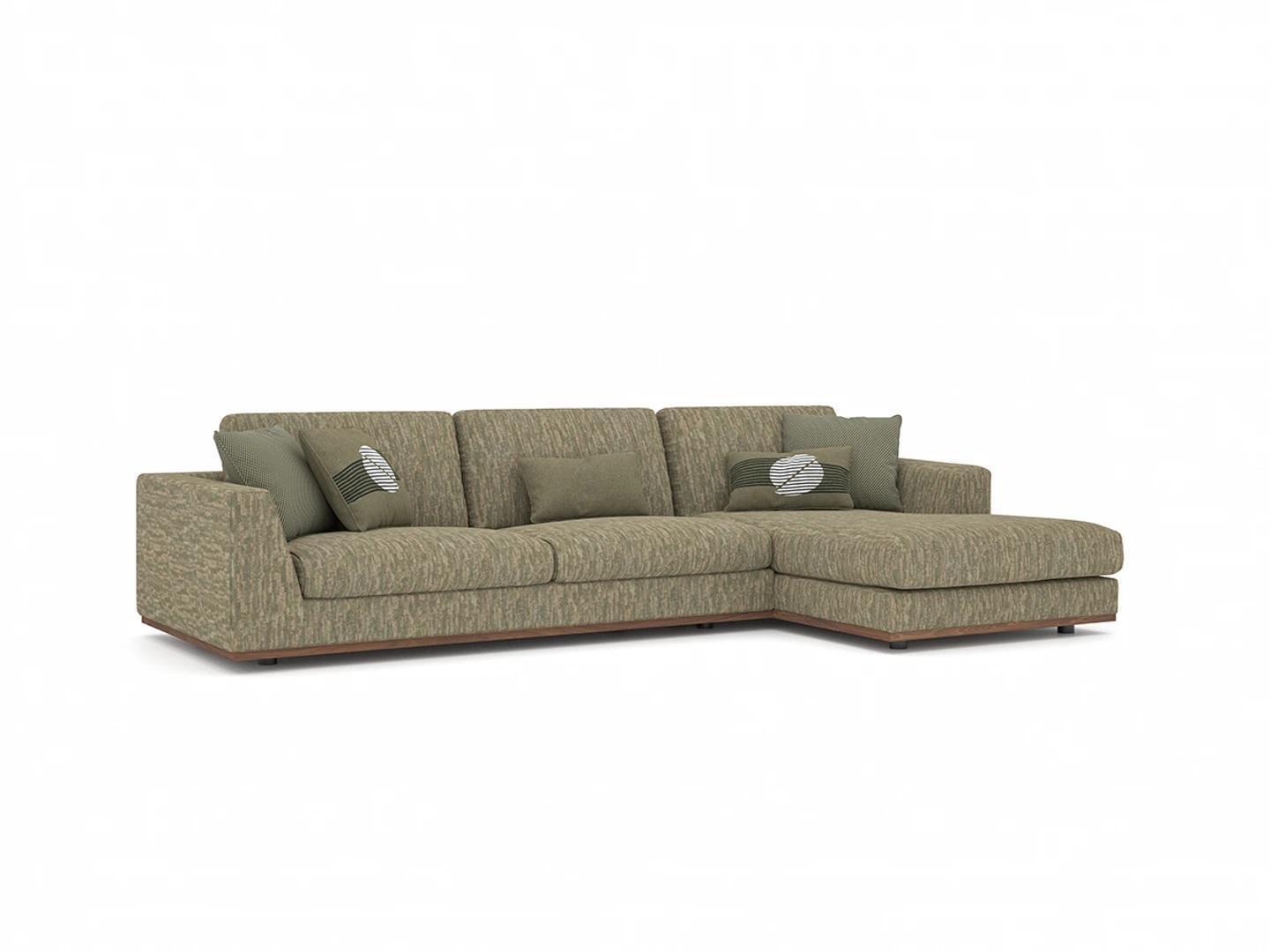 Grün Ecksofa L-Form Wohnzimmer Polstermöbel Modern Textil Sofa Couch Grün Ecksofa L-Form Wohnzimmer Polstermöbel Modern Textil Sofa Couch von JV Möbel