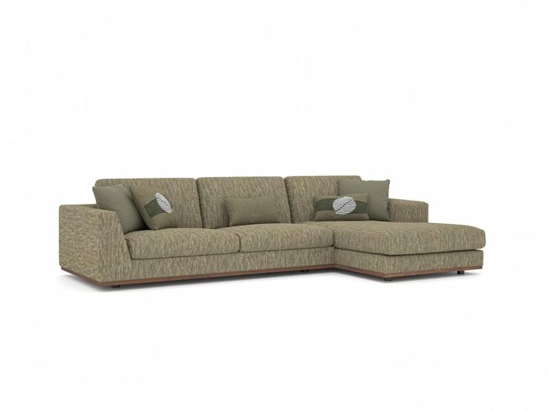 Grün Ecksofa L-Form Wohnzimmer Polstermöbel Modern Textil Sofa Couch von JV Möbel