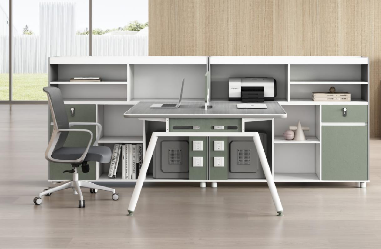 Gruppenschreibtisch Teamarbeitsplatz Tisch Möbel Kommode Schreibtisch 280x160 von JV Möbel