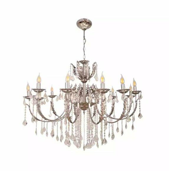 Hängeleuchte Kronleuchter Lampe Kristalllampe Deckenleuchte Lampen 113x140 von JV Moebel