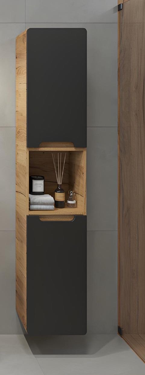 Hängeschrank Wandschrank Hochhängeschrank Badezimmerschrank Regal von JV Möbel