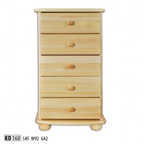 Highboard Kiefer massiv vollmassiv Massivholz Schrank Anrichte Kommode Schränke von JV Möbel