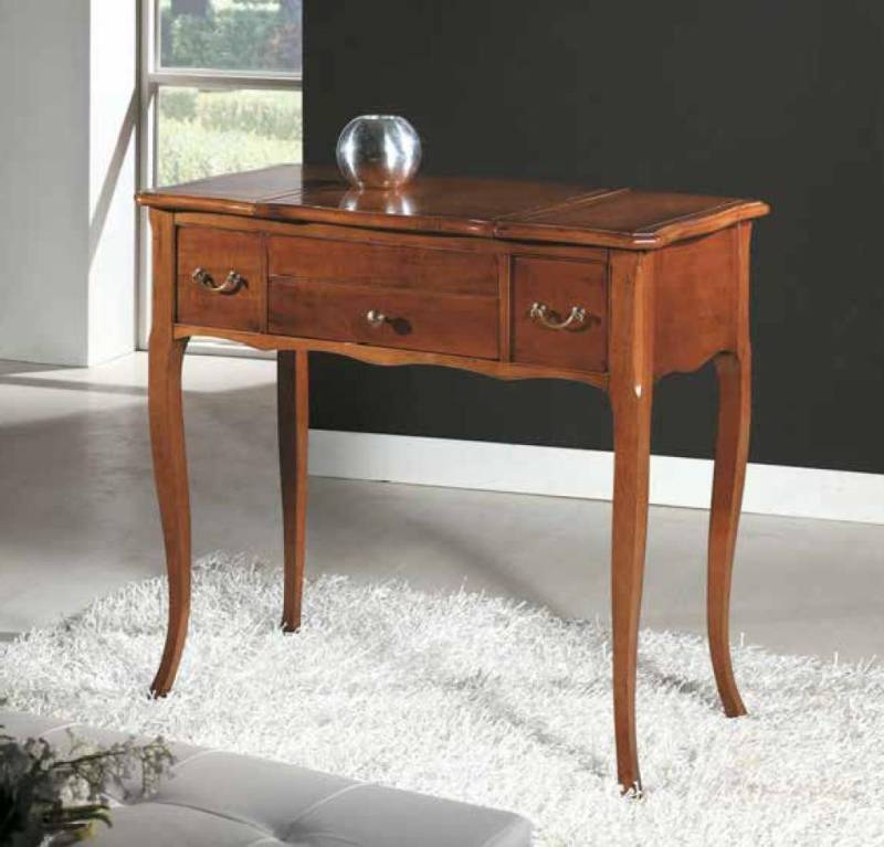 Hochwertige Schminktisch Konsole Luxus Holz Schlafzimmer Braun Konsolentisch Neu von JV Möbel