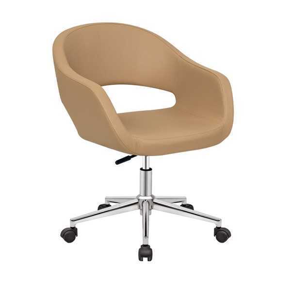 Hochwertiger moderner Bürostuhl Gaming Stuhl Beige Bürostuhl Drehstuhl Neu von JV Möbel