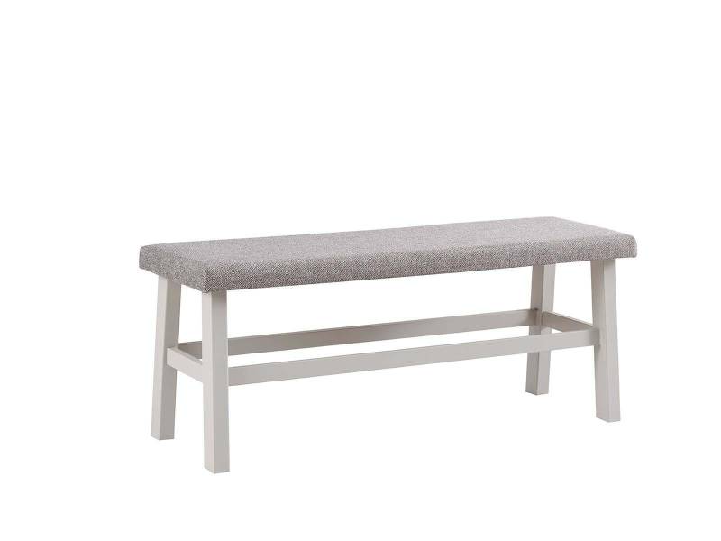 Hocker Bank Sitz Sitzbank Fußhocker Sitzhocker Esszimmer Grau Holz von JV Möbel
