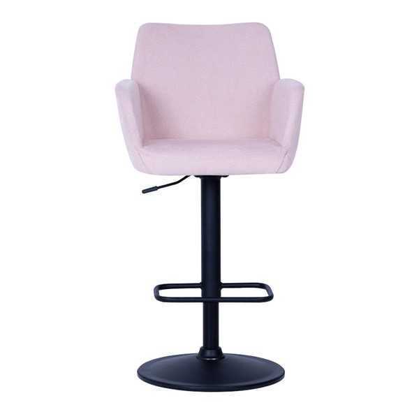 Hocker Bar Rosa Stilvoll Barhocker Stuhl Designer Metall Esszimmerstuhl Neu von JV Möbel