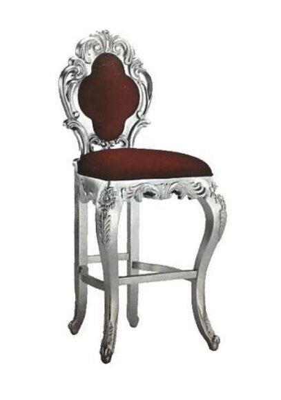 Hocker Barhocker Königlicher Polster Chesterfield Samt 1 Sitzer Antik Stil Stuhl Hocker Barhocker Königlicher Polster Chesterfield Samt 1 Sitzer Antik Stil Stuhl von JV Möbel