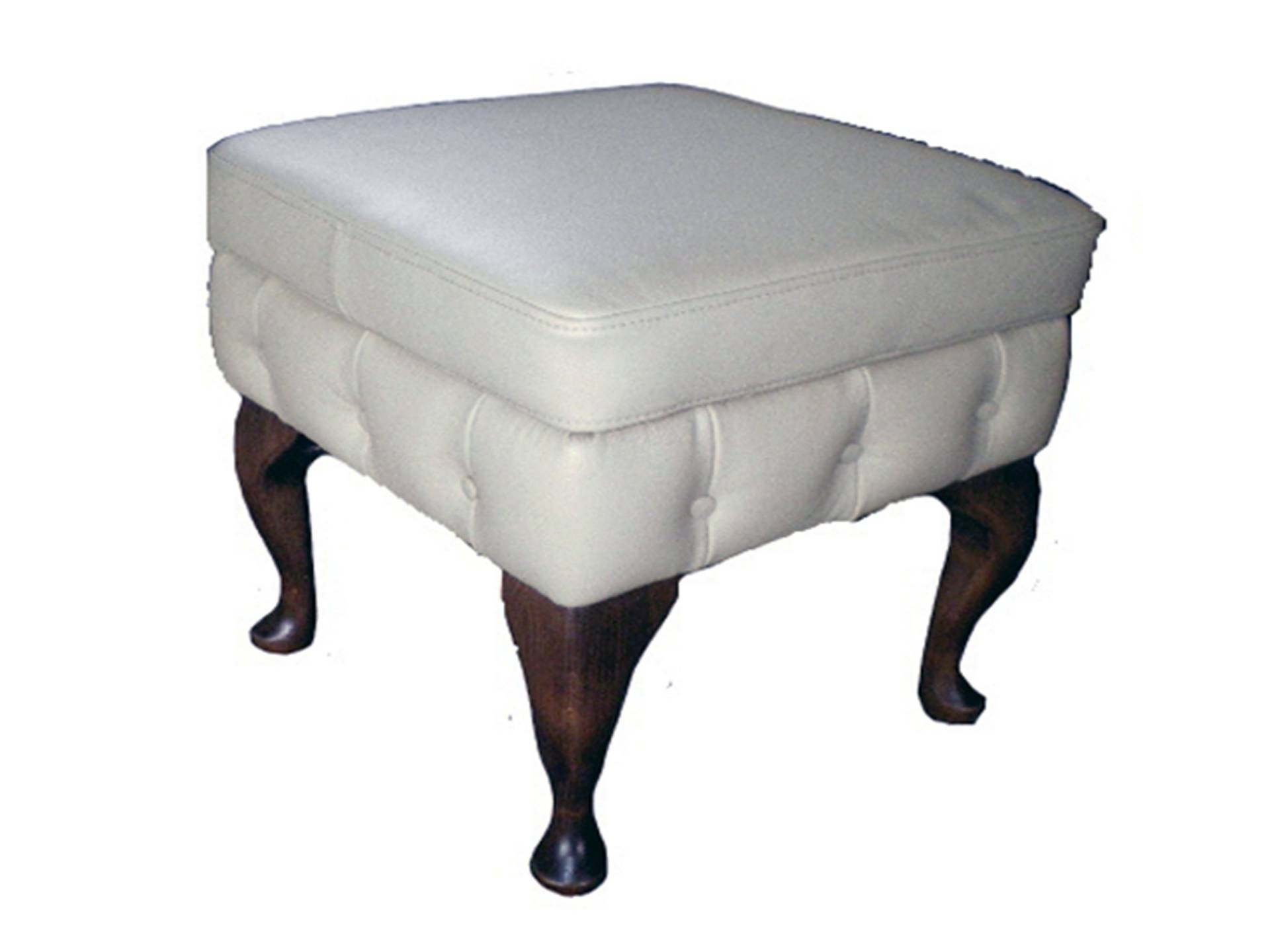 Hocker Chesterfield Beistellhocker Ottomane Couch Leder Stoff Textil Sitz Neu von JV Möbel