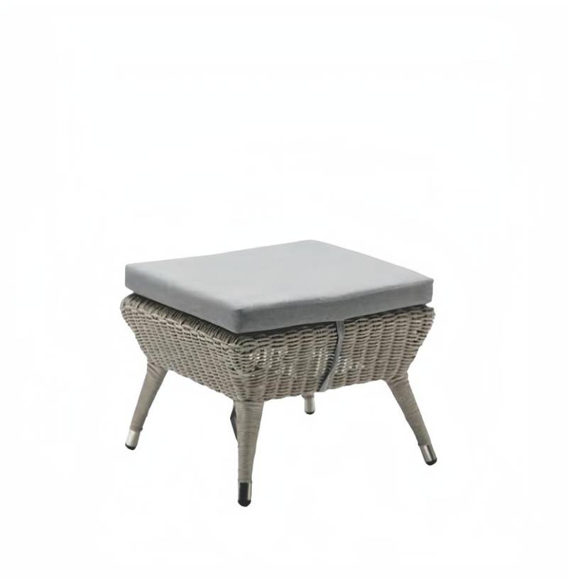 Hocker Grau Modern Fußhocker Sitzhocker Sitzpouf Terrasse Designer Möbel Hocker Grau Modern Fußhocker Sitzhocker Sitzpouf Terrasse Designer Möbel von JV Möbel