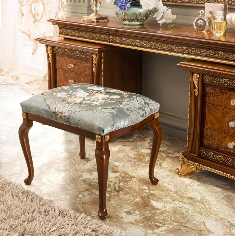 Hocker Polster Bank Fußhocker Ottomane Sitzhocker Sitzpouf Wohnzimmer Designer von JV Möbel