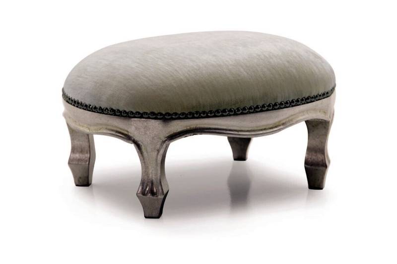 Hocker Polster Sitz Textil Relax Beistell Sofa Sitzbank Hocker R1 Designer Luxus von JV Möbel