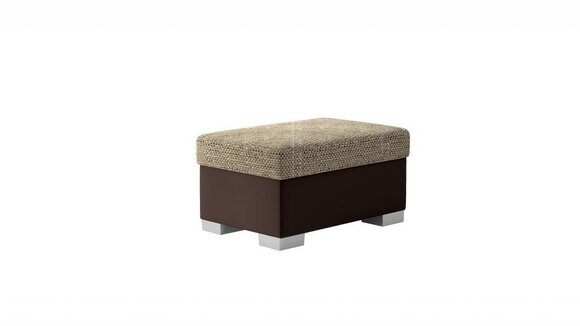 Hocker Pouf Sofa Polster Beistellhocker Fußhocker Ottomane Möbelhocker Stoff Neu von JV Möbel