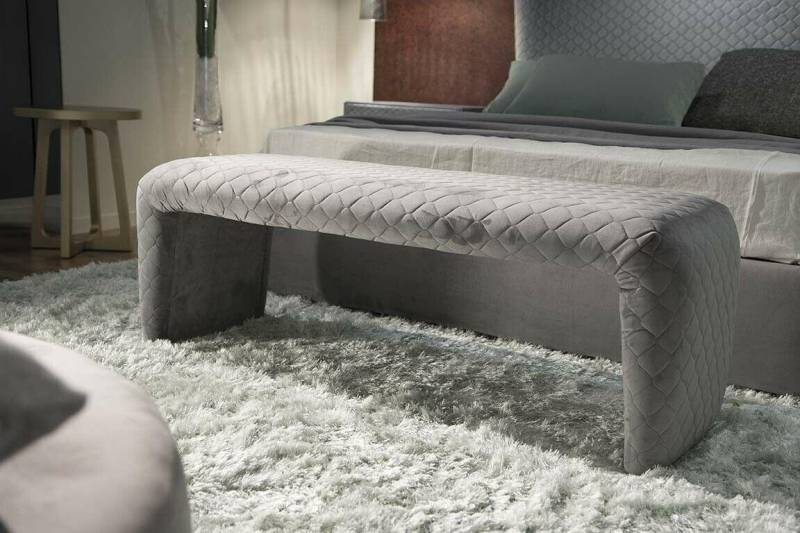 Hocker Pouf Sofa Polster Beistellhocker Fußhocker Ottomane Möbelhocker Stoff von JV Möbel